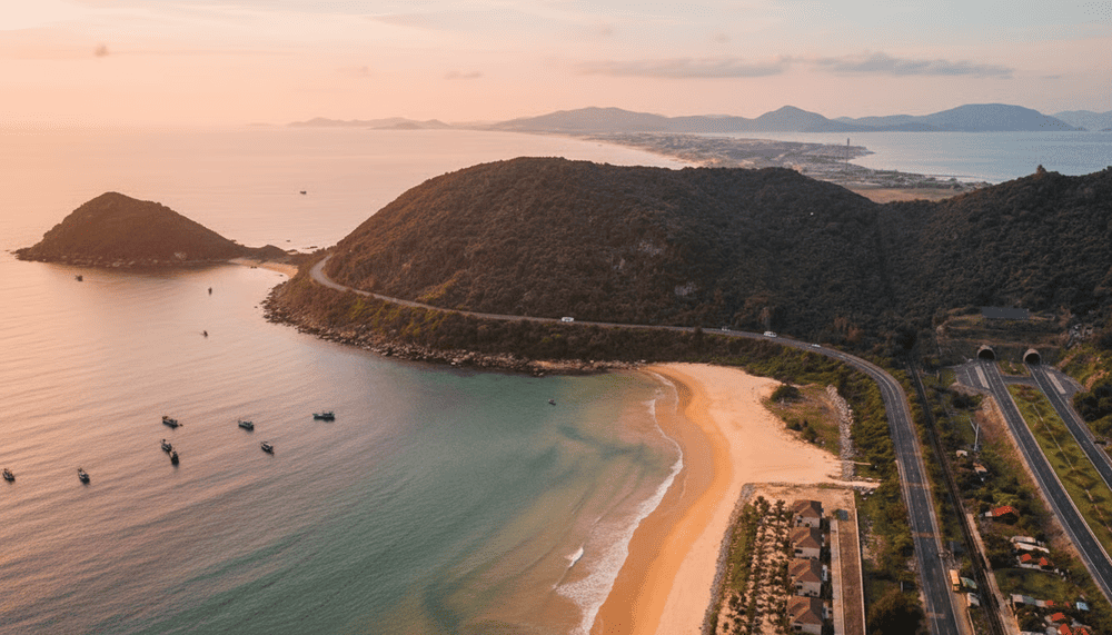 The Ca Pass blends forested hills and ocean views, creating a serene yet dramatic ride along the central coast